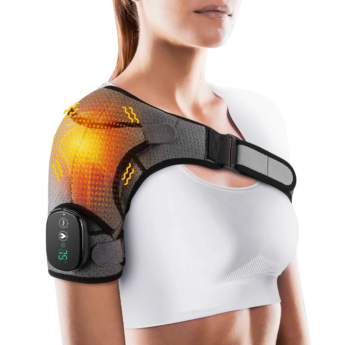 Serenity Luster Electric Heating Shoulder Massage Belt - Serenity Luster