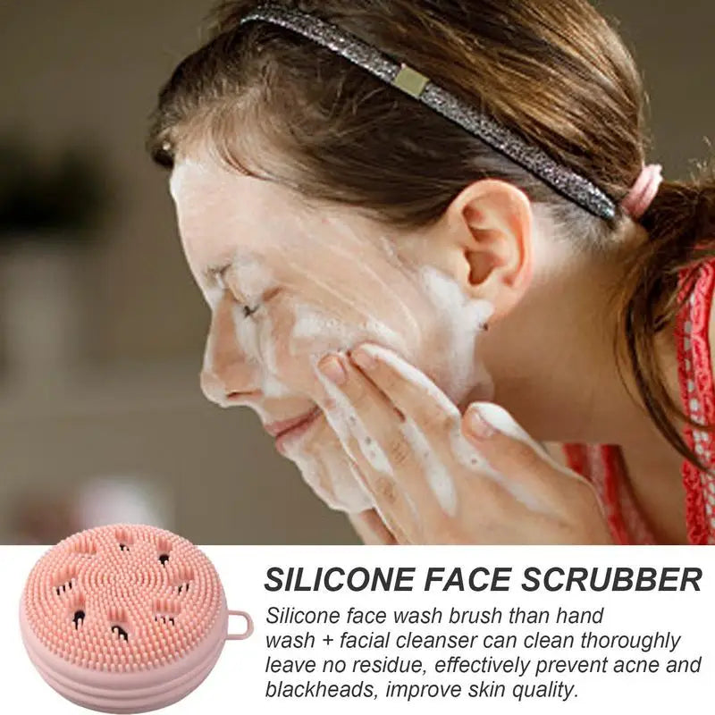 Serenity Luster Silicone Facial Cleanser Massager - Serenity Luster