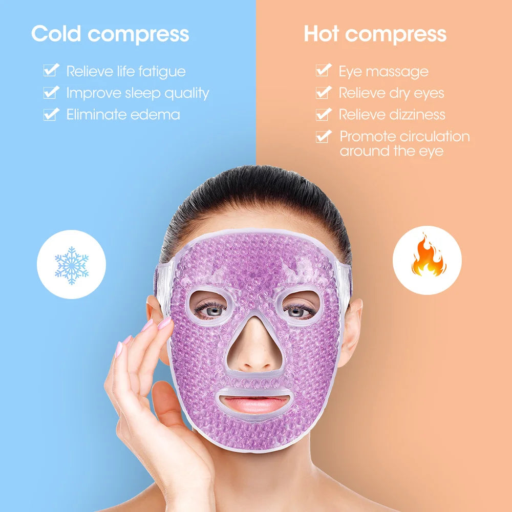 Serenity Luster Reusable Cold Hot Compress Beauty Mask - Serenity Luster