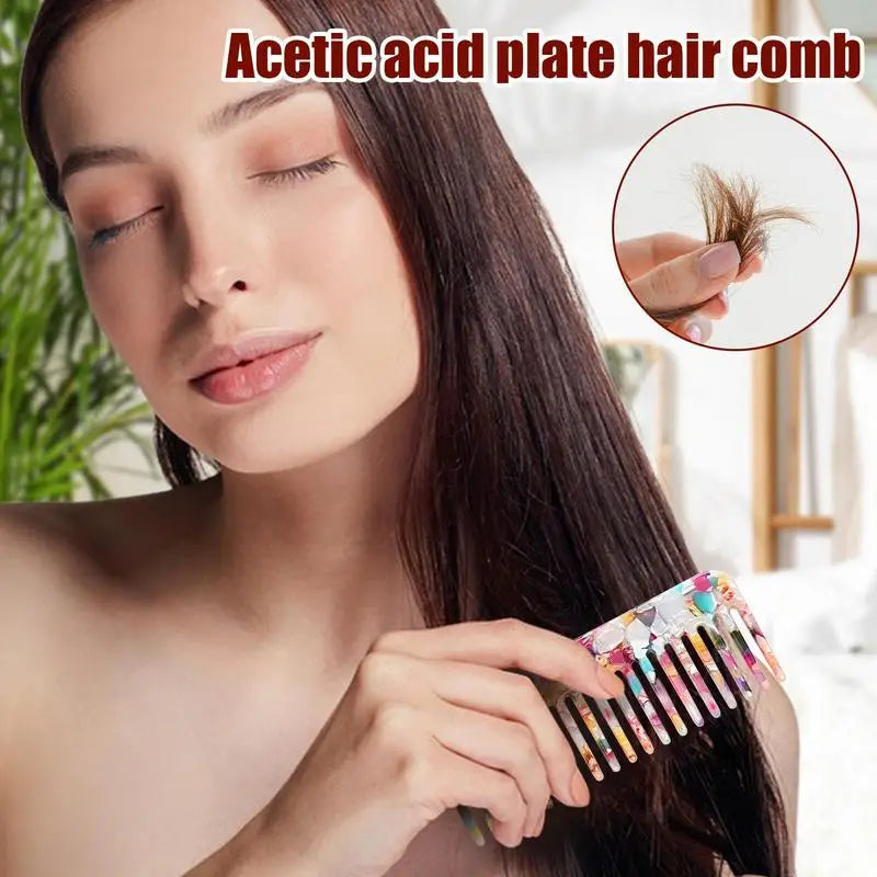 Serenity Luster Acetate Hair Comb